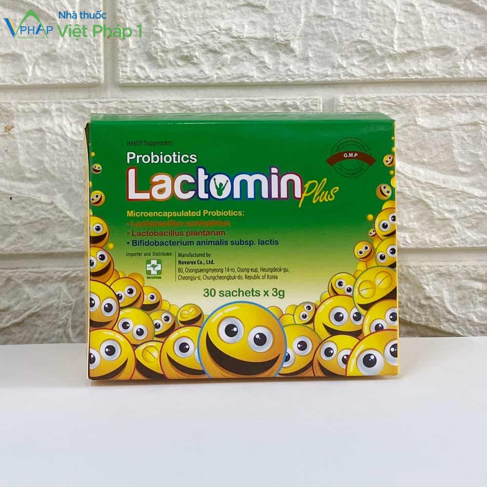 Hình ảnh: Hộp 30 gói probiotics Lactomin Plus