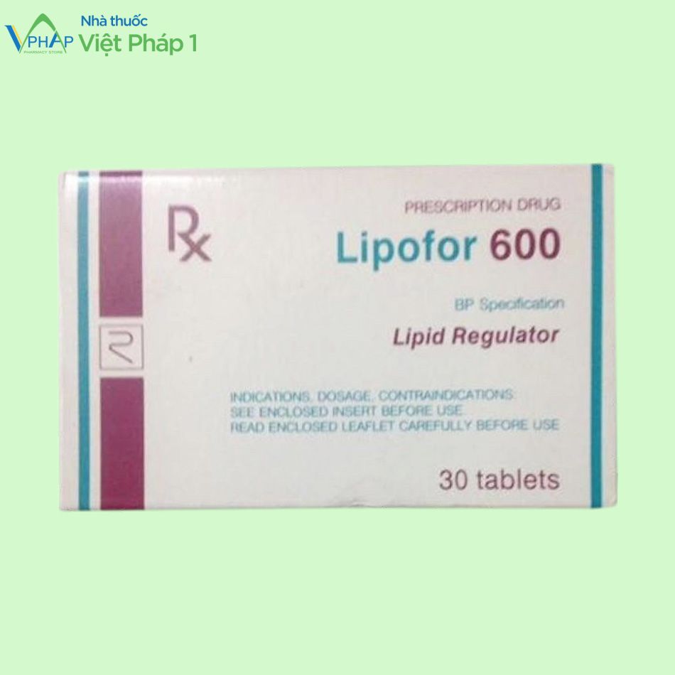 Thuốc Lipofpr 600mg