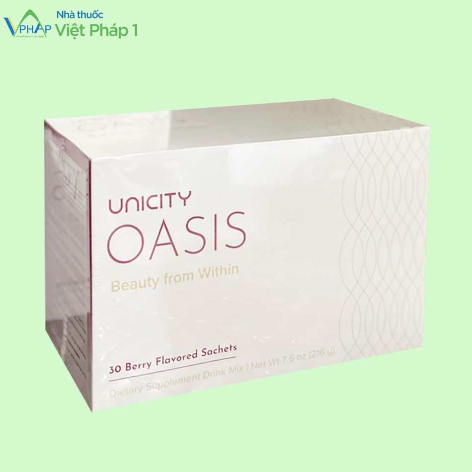 Hình ảnh: Hộp 30 gói bột uống Unicity Oasis