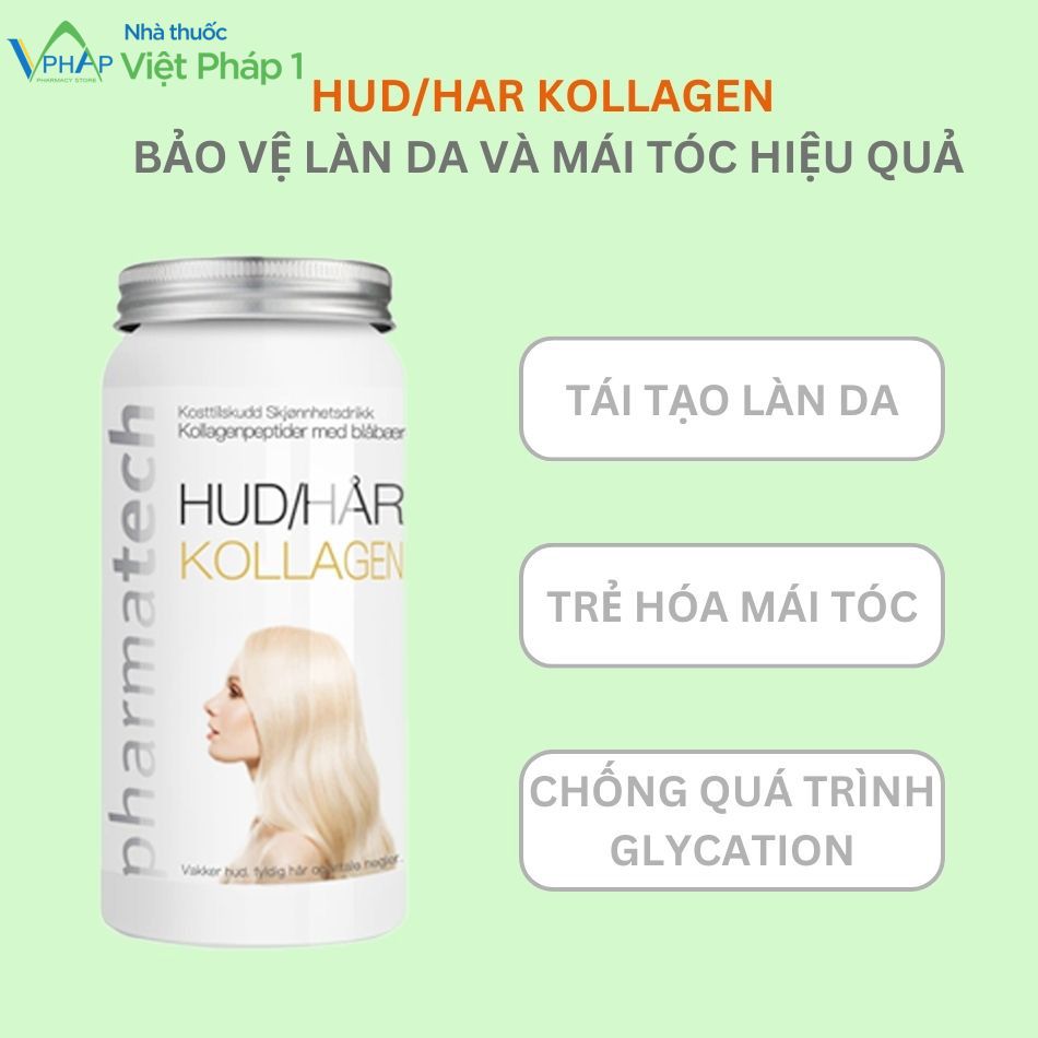 Công dụng của bột bổ sung Collagen HUD/HAR KOLLAGEN