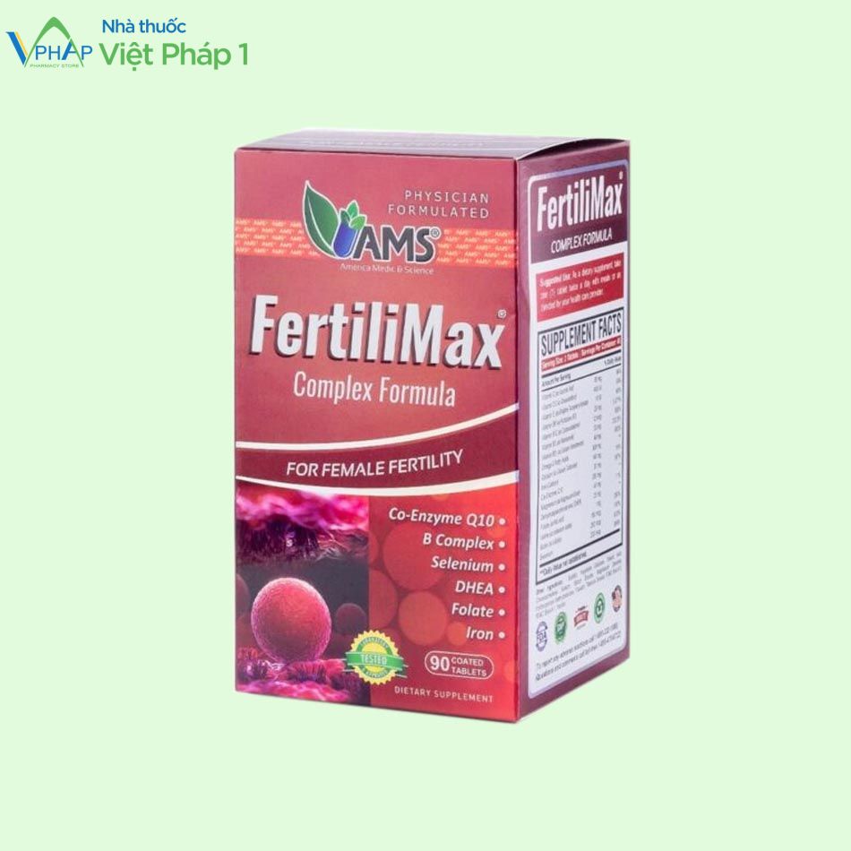 FertiliMax giúp nâng cao cơ hội có thai