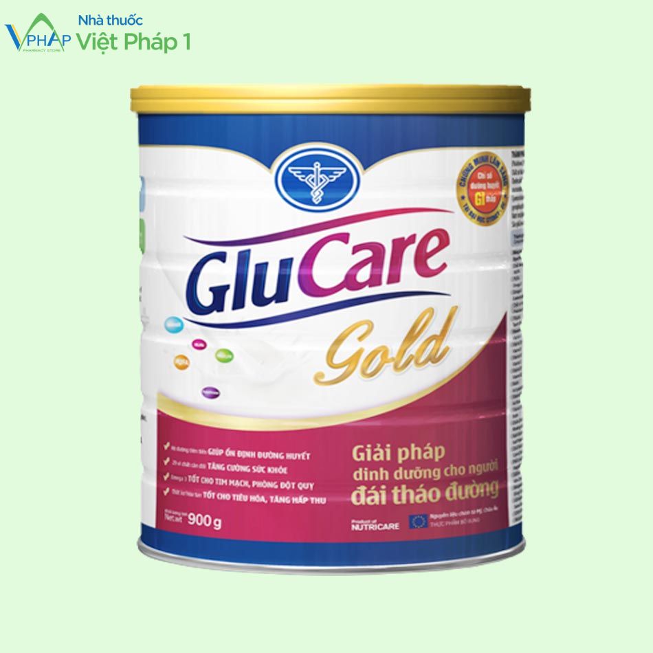 Hình ảnh: Hộp sữa Glucare Gold