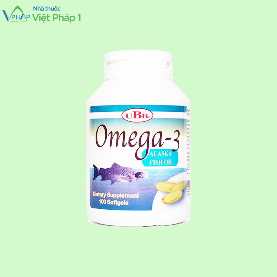 Hình ảnh lọ sản phẩm Omega 3 Alaska Fish Oil