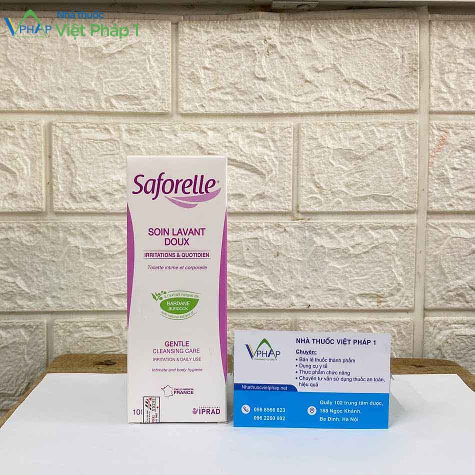 Hình ảnh dung dịch vệ sinh phụ nữ Saforelle bán tại Nhà thuốc Việt Pháp 1