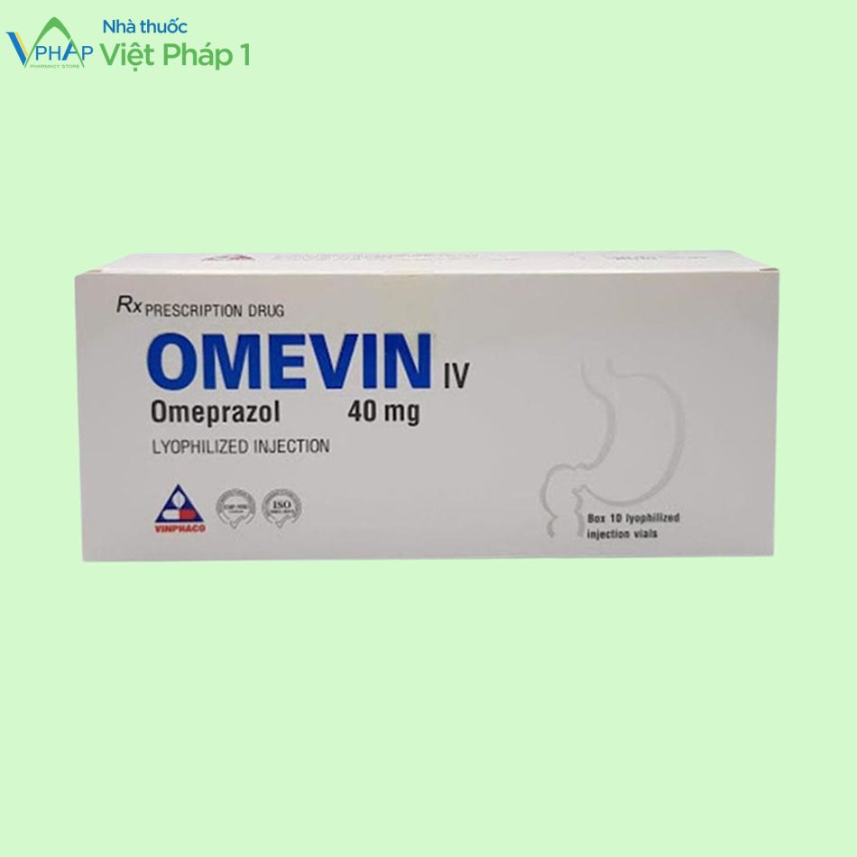 Hộp thuốc Omevin 40mg
