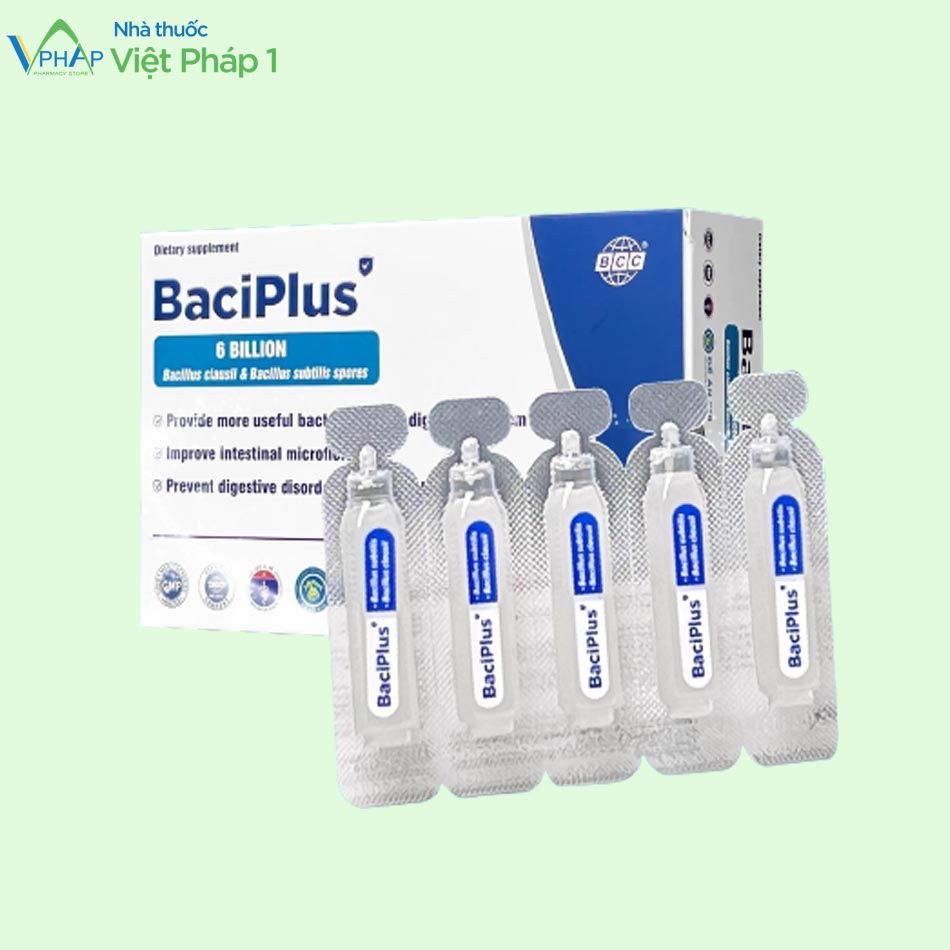 Ống men vi sinh BaciPlus