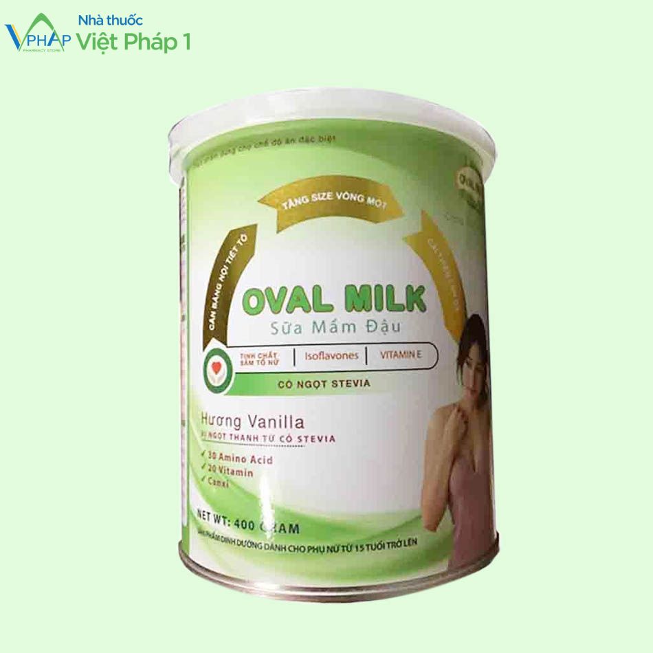 Sữa Oval milk hỗ trợ kích thích tăng vòng 1