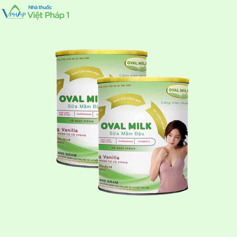 Sữa mầm đậu nành Oval Milk