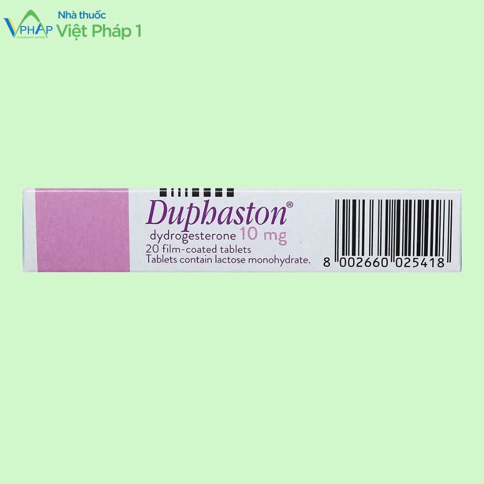 Thông tin của thuốc Duphaston