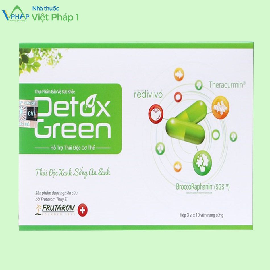Hình ảnh: sản phẩm Detox Green