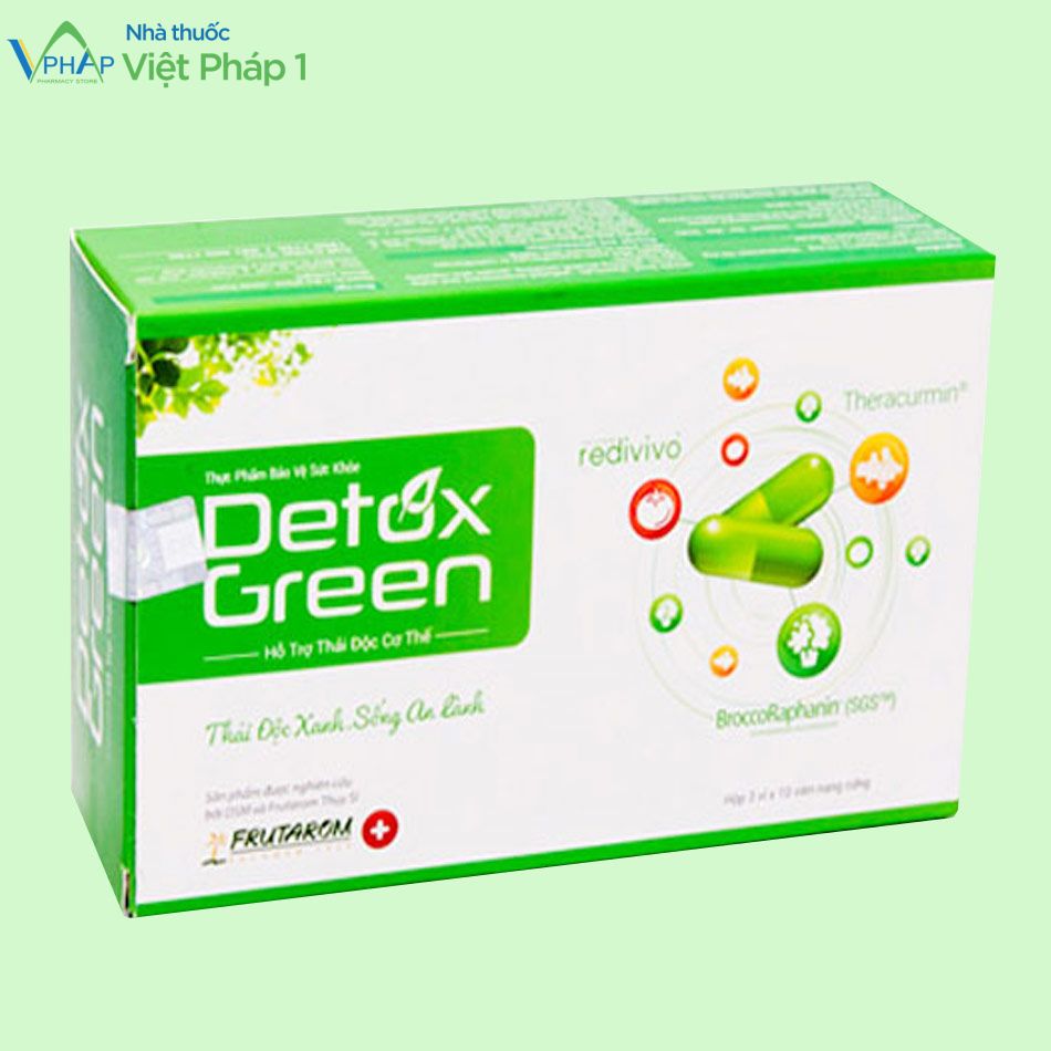 Thực phẩm bảo vệ sức khoẻ Detox Green