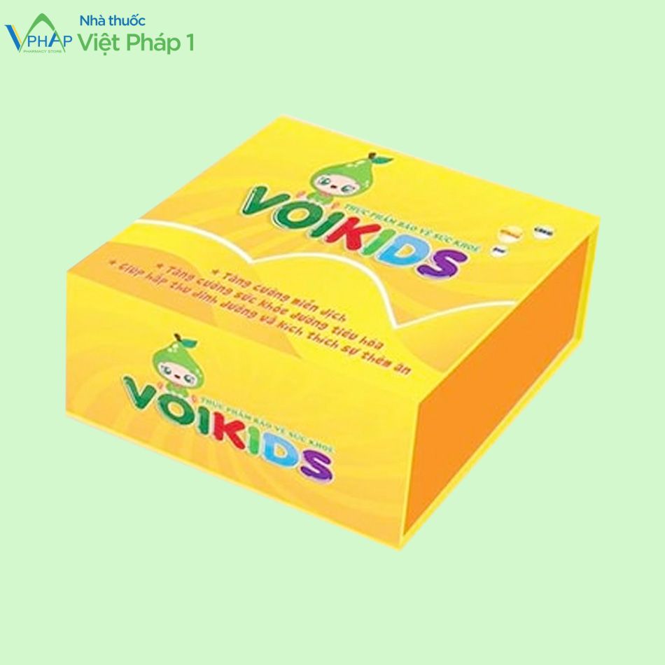 Hộp 20 gói cốm ăn ngon Voikids
