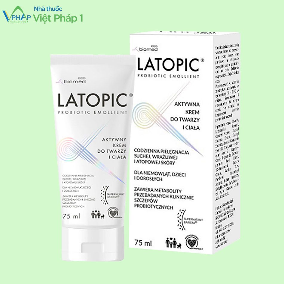 Latopic Face And Body Cream