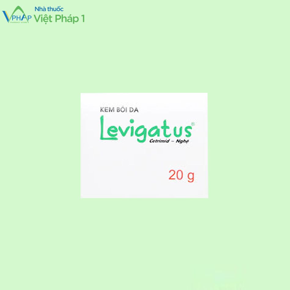 Hình ảnh mặt trên hộp thuốc Levigatus