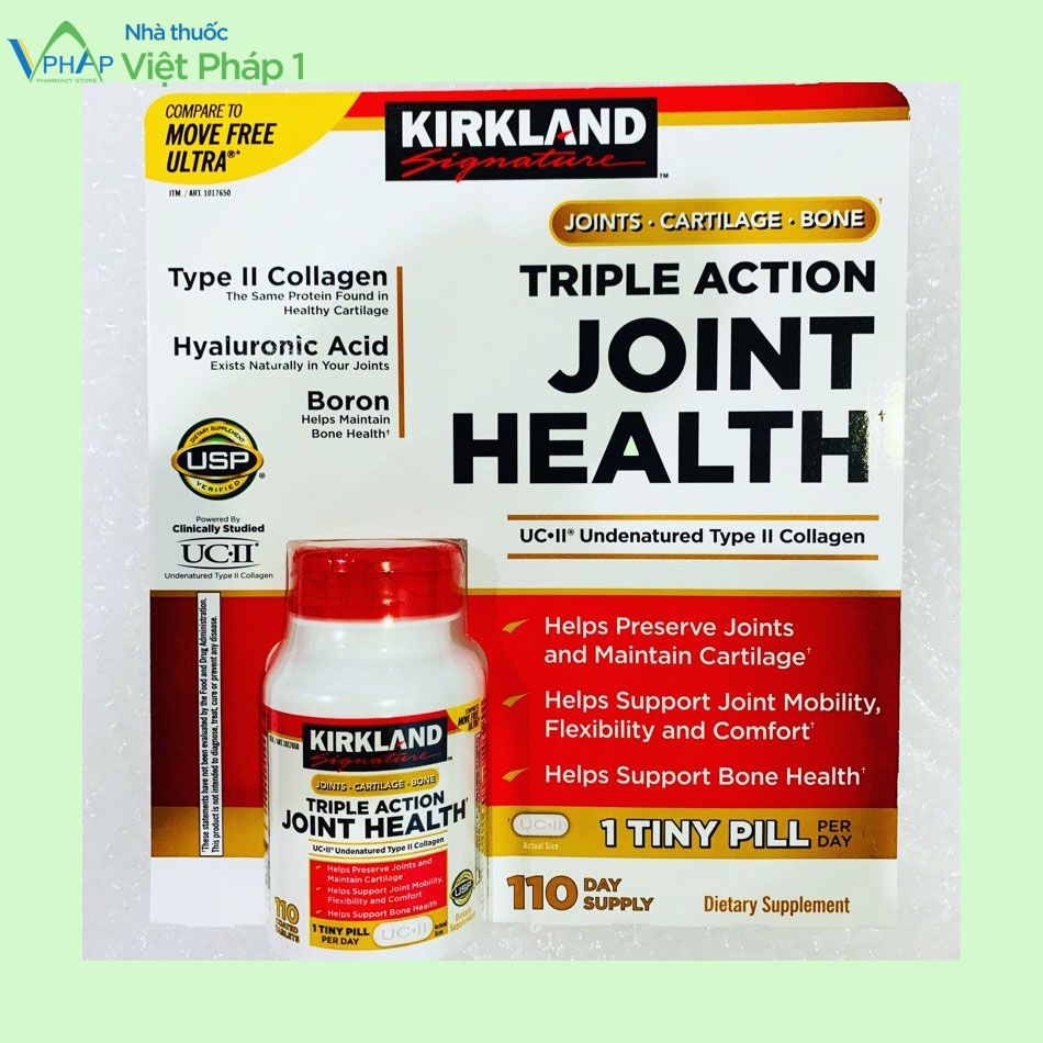 Hộp và bao bì Triple Action Joint Health