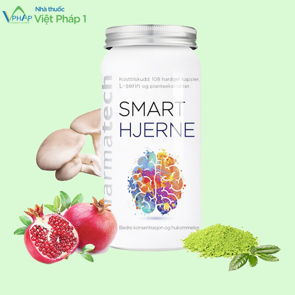 Sản phẩm Smart Hjerne được phân phối chính hãng tại Nhà Thuốc Việt Pháp 1
