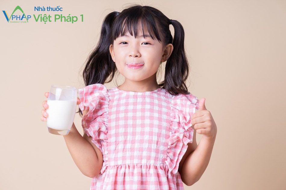 Hương vị sữa thơm ngon dễ uống cho trẻ từ 1 đến 10 tuổi