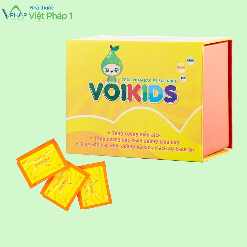 Thực phẩm bảo vệ sức khoẻ Voikids được phân phối chính hãng tại Nhà Thuốc Việt Pháp 1