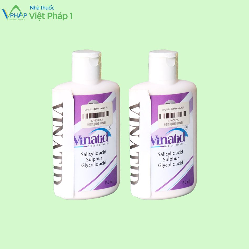 Hình ảnh chai sản phẩm Sữa rửa mặt Vinatid