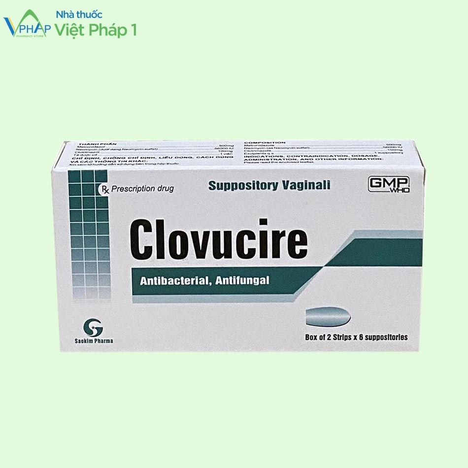 Clovucire chứa các kháng sinh chống nấm