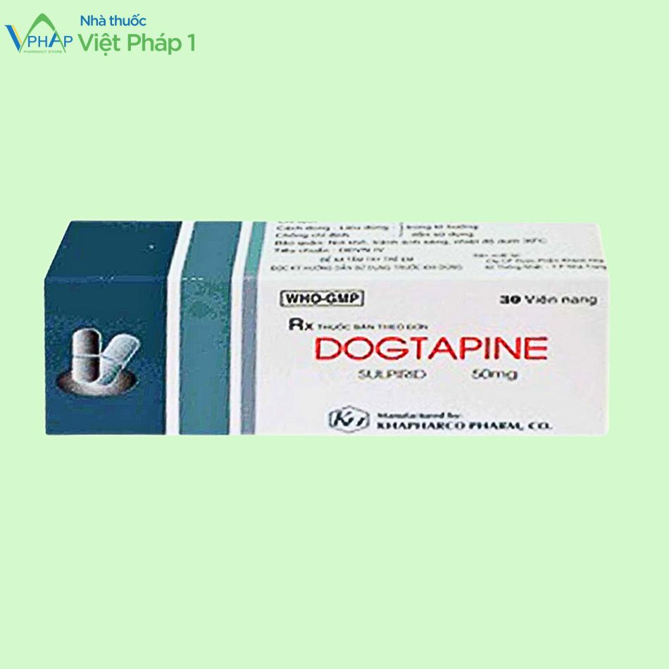 Hộp thuốc Dogtapine 50mg