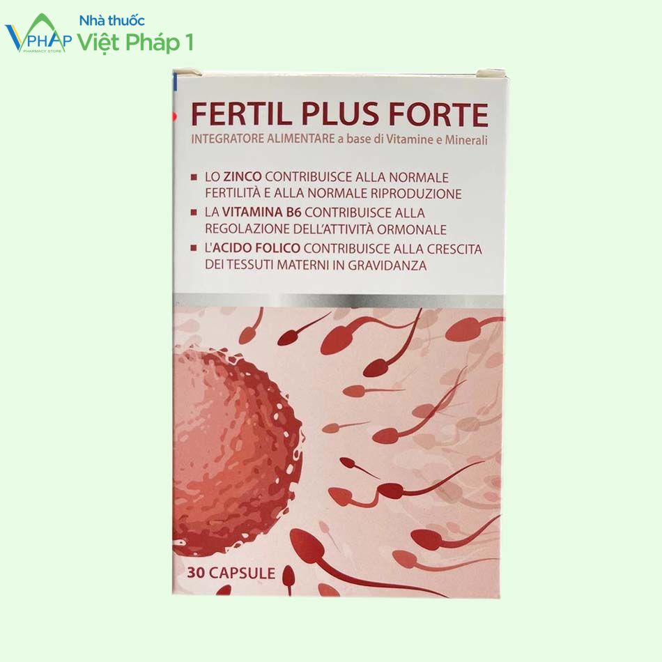 FERTIL PLUS FORTE hỗ trợ ngăn ngừa suy giảm chức năng buồng trứng