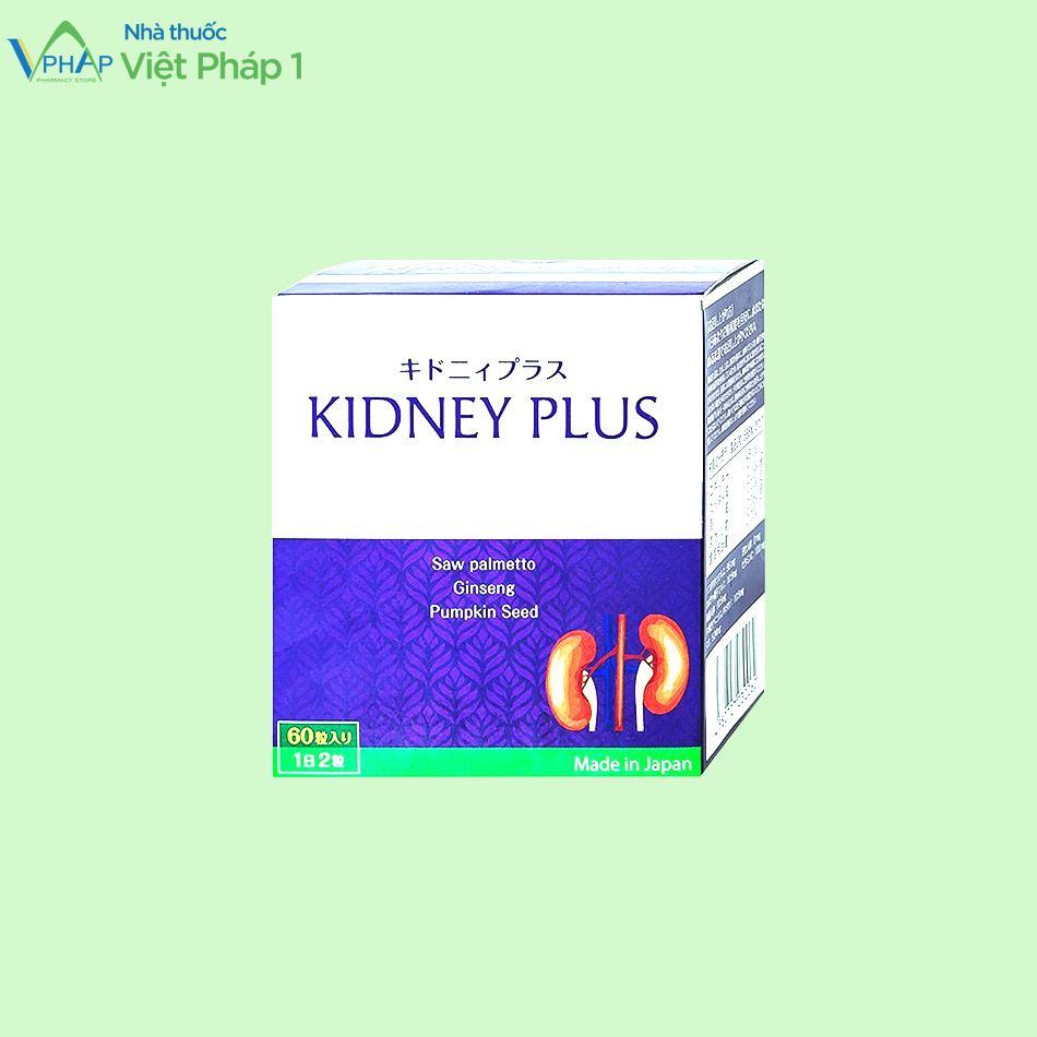 Hình ảnh hộp sản phẩm Kidney Plus