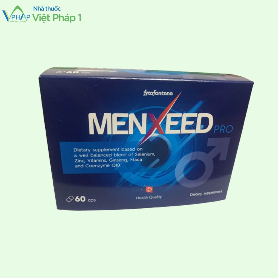 Menxeed Pro hỗ trợ khả năng vận động của tinh trùng