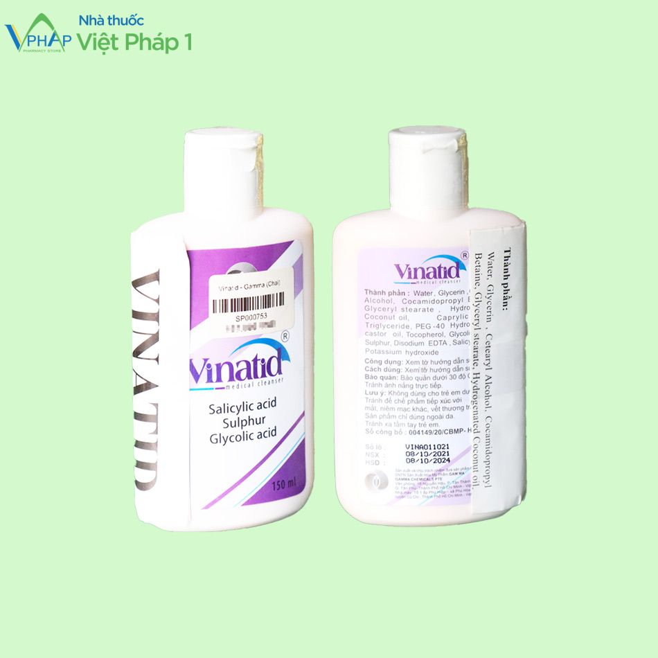 Hình ảnh sản phẩm Sữa rửa mặt Vinatid