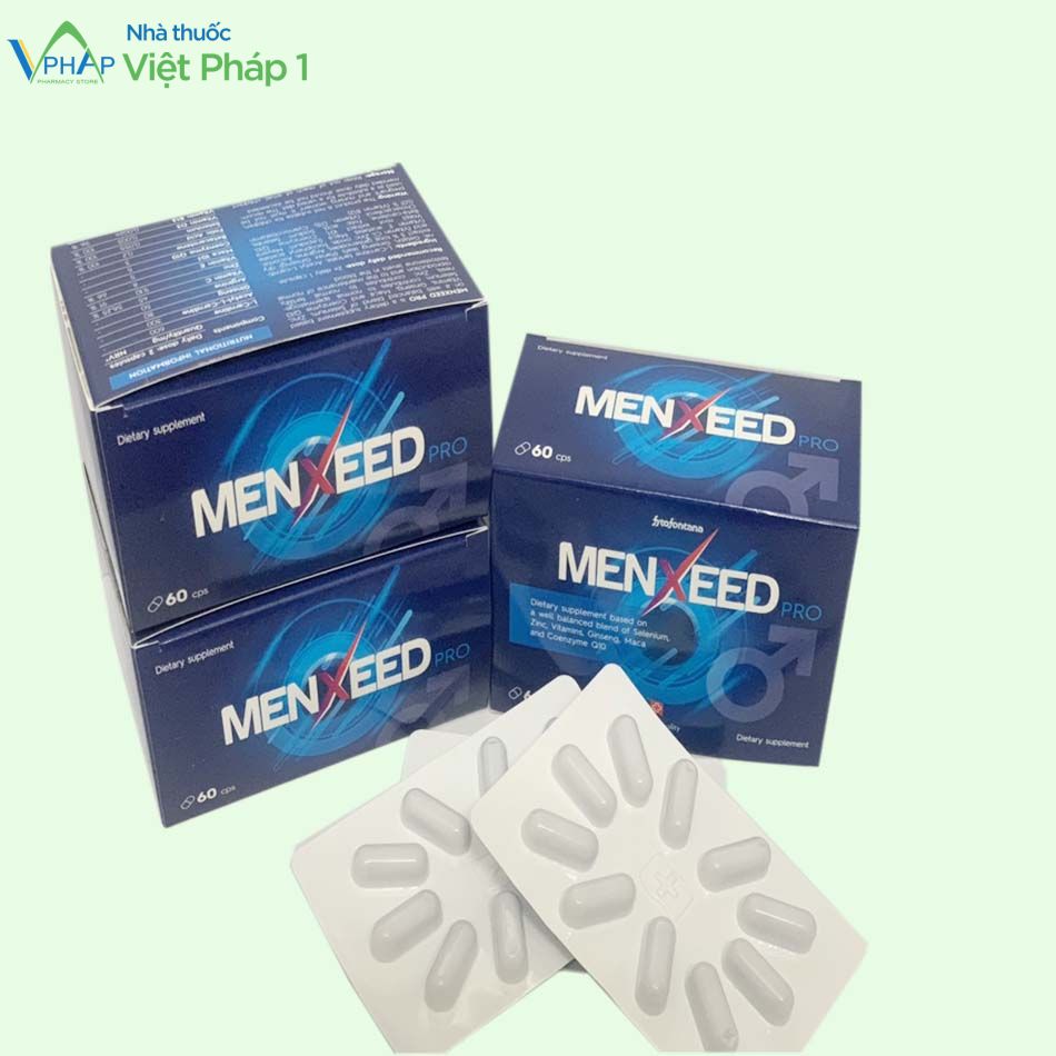 Menxeed Pro hỗ trợ tăng cường sinh lý nam giới