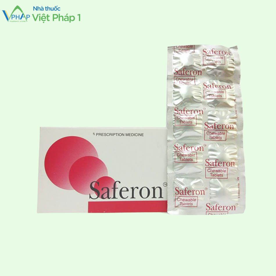 Sắt Saferon có tác dụng duy trì hồng cầu bình thường