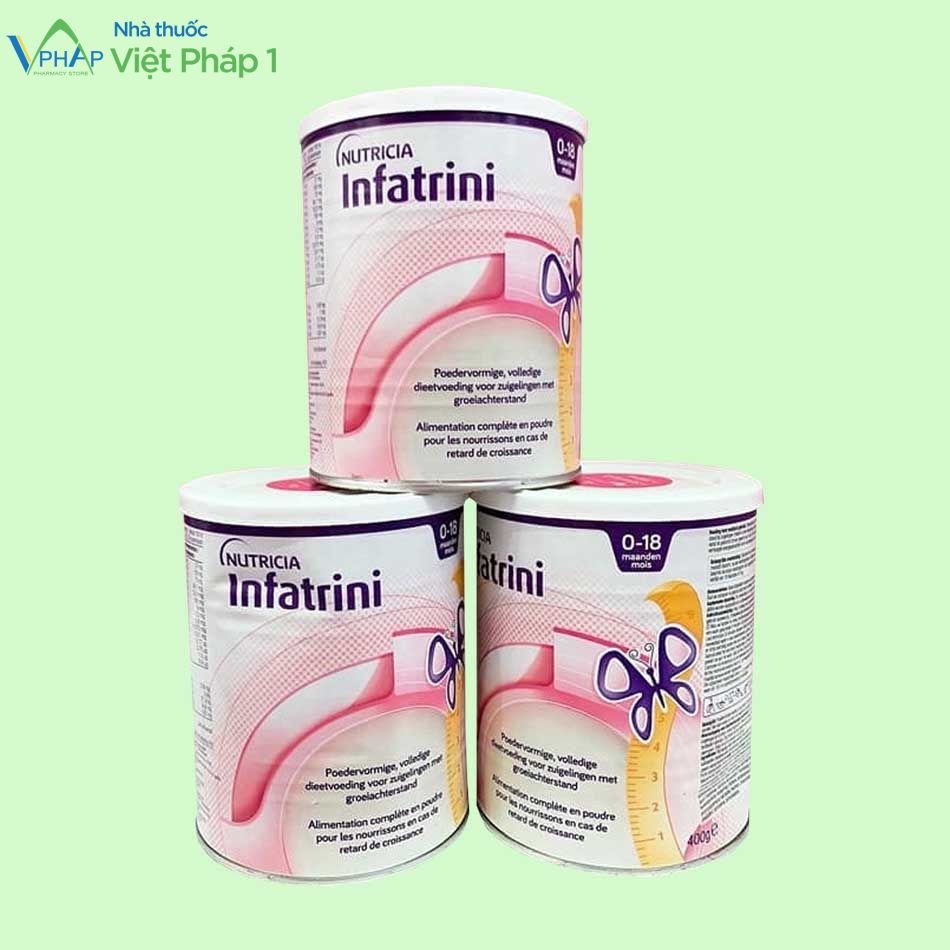 Sữa Infatrini giúp bé phát triển toàn diện.