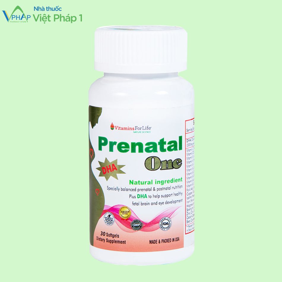Lọ sản phẩm Prenatal One 