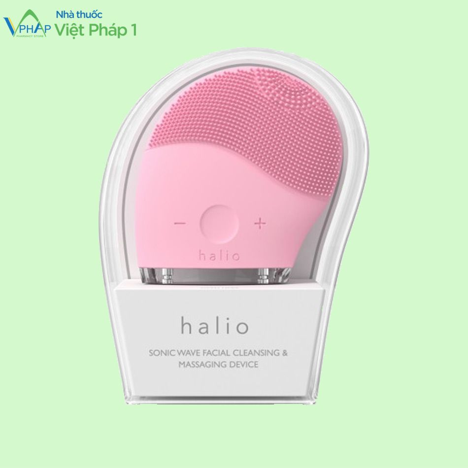Máy rửa mặt Halio facial cleansing & massaging device