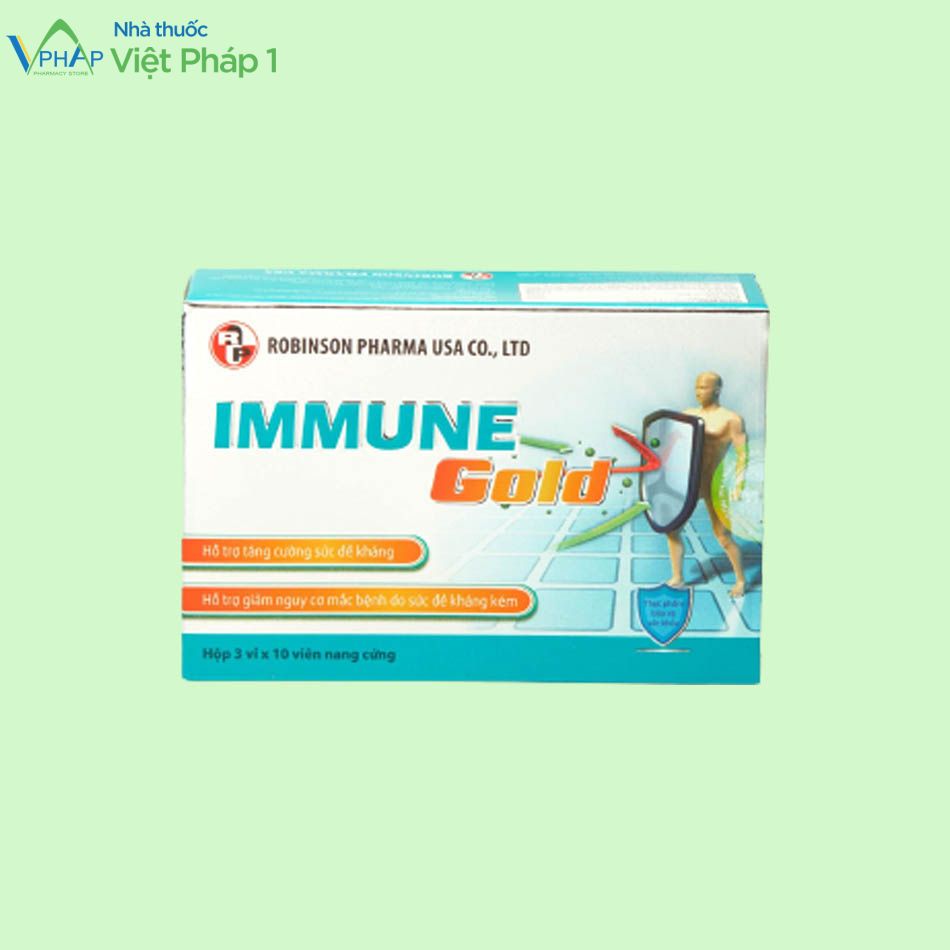 Mua hộp Immune Gold tại Nhà thuốc Việt Pháp 1