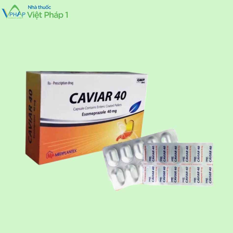 Hộp thuốc kê đơn Caviar 40