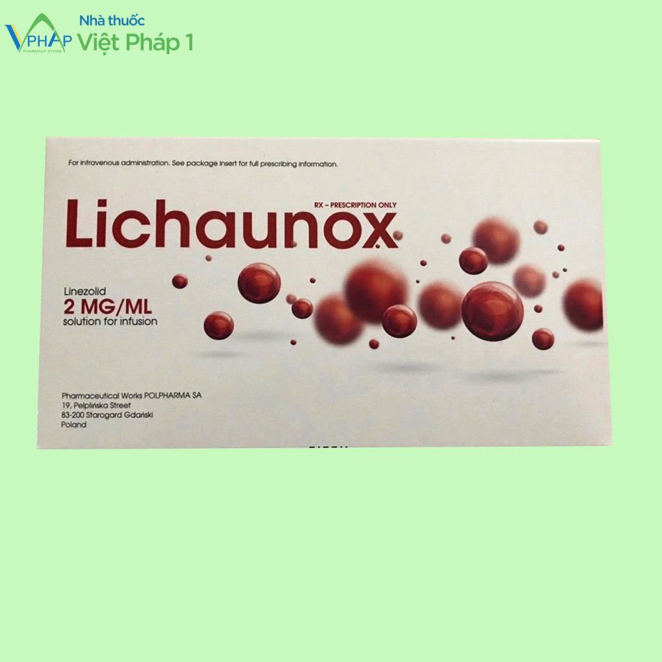 Thuốc tiêm truyền tĩnh mạch Lichaunox 