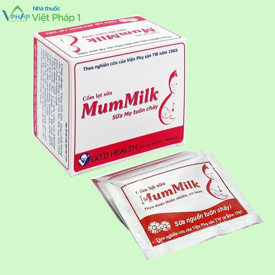 Hình ảnh: Sản phẩm Cốm lợi sữa Mummilk
