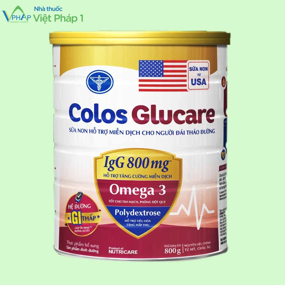 Sản phẩm sữa Colos Glucare