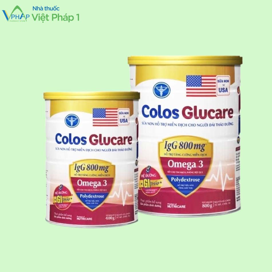 Colos Glucare là sản phẩm sữa dành cho người tiểu đường
