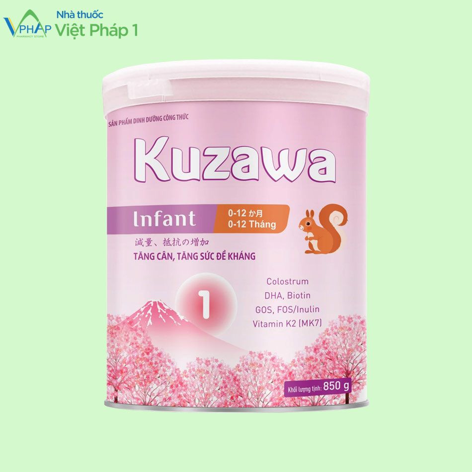 Hình ảnh: Sữa dinh dưỡng Kuzama Infant 850g