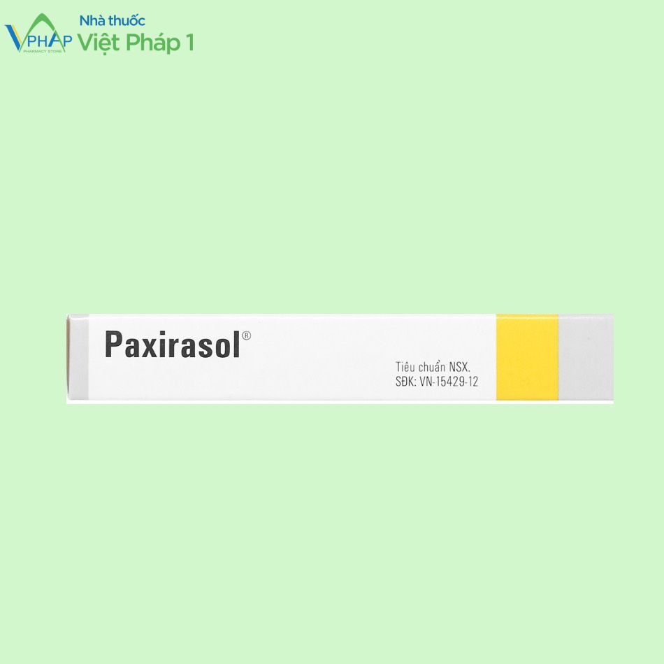 Thuốc Paxirasol được phân phối chính hãng tại Nhà Thuốc Việt Pháp 1
