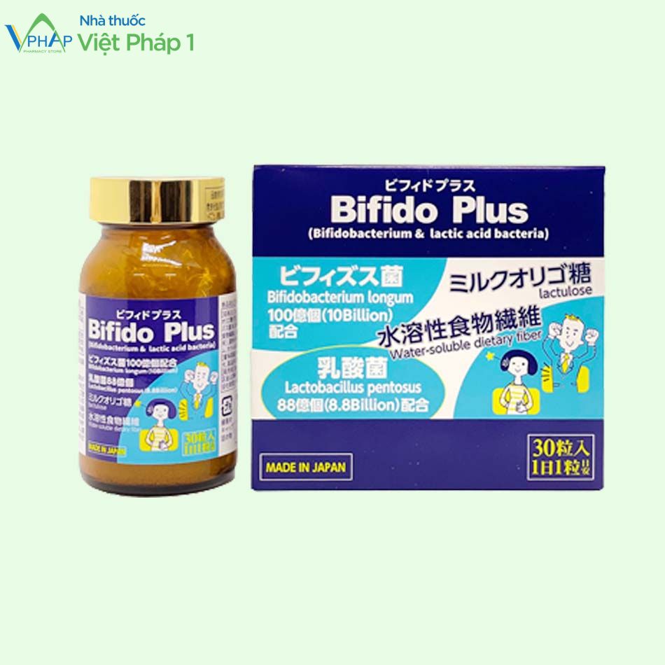 Hình ảnh hộp men vi sinh Bifido Plus