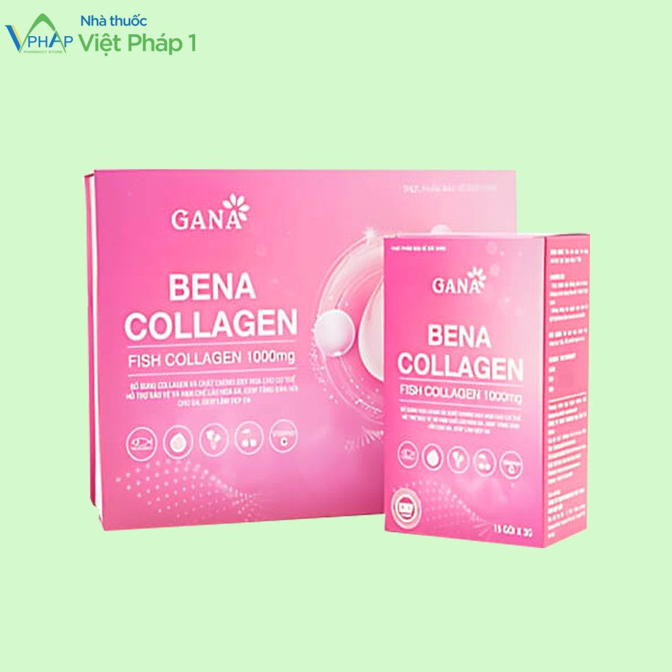 Hình ảnh hộp sản phẩm Bena Collagen