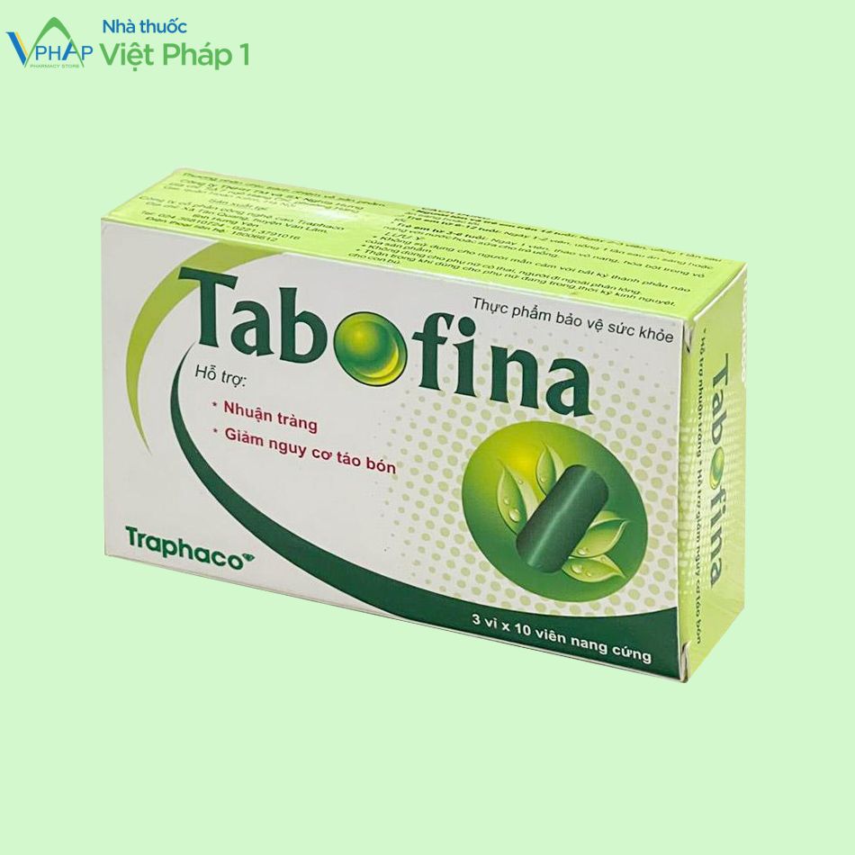 Thông tin chi tiết về viên uống Tabofina