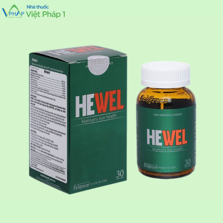 Sản phẩm Hewel được phân phối chín hãng tại Nhà Thuốc Việt Pháp 1