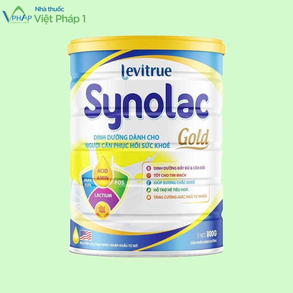 Sản phẩm: Sữa ngủ ngon Synolac Gold