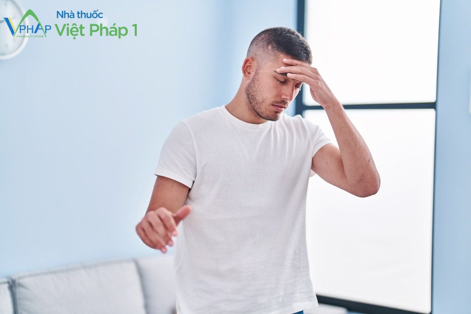 Hieện tượng đau đầu chóng mặt có thể xảy ra khi dùng thuốc