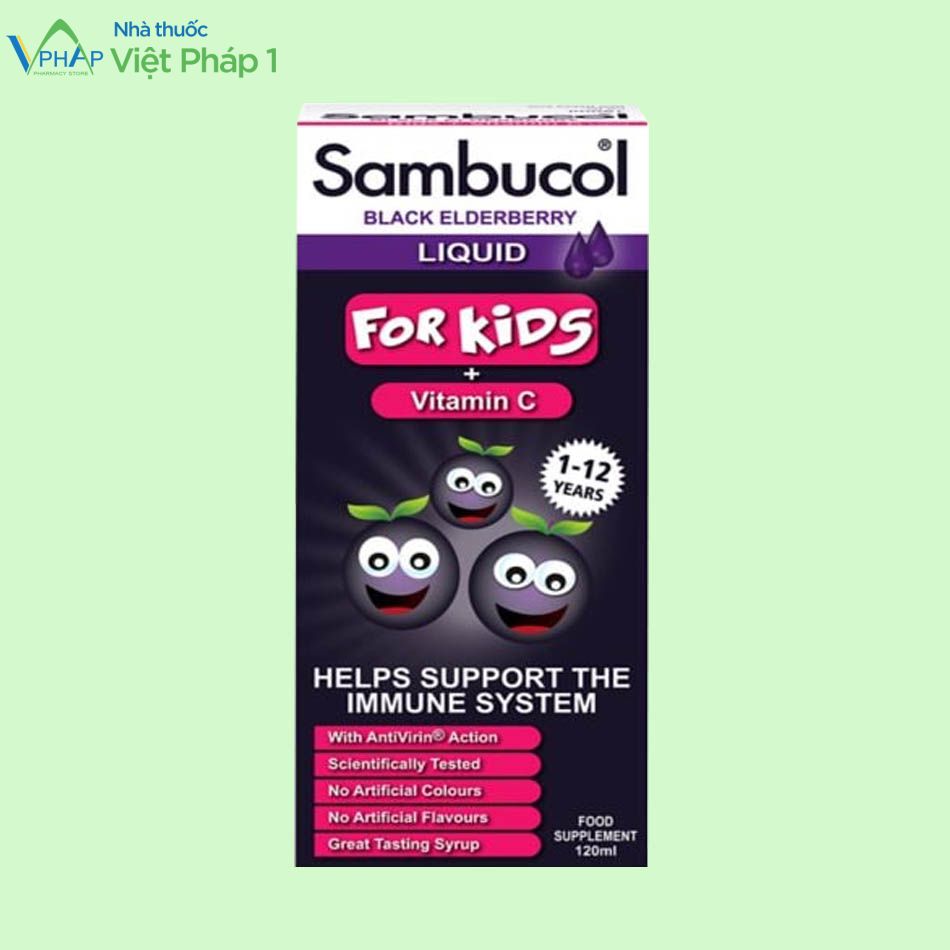 Siro Sambucol có bán tại nhà thuốc Việt Pháp 1. 