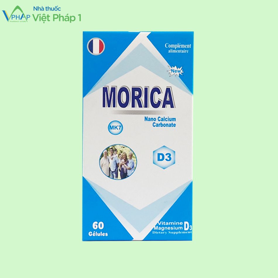 Hình ảnh vỏ hộp sản phẩm Morica